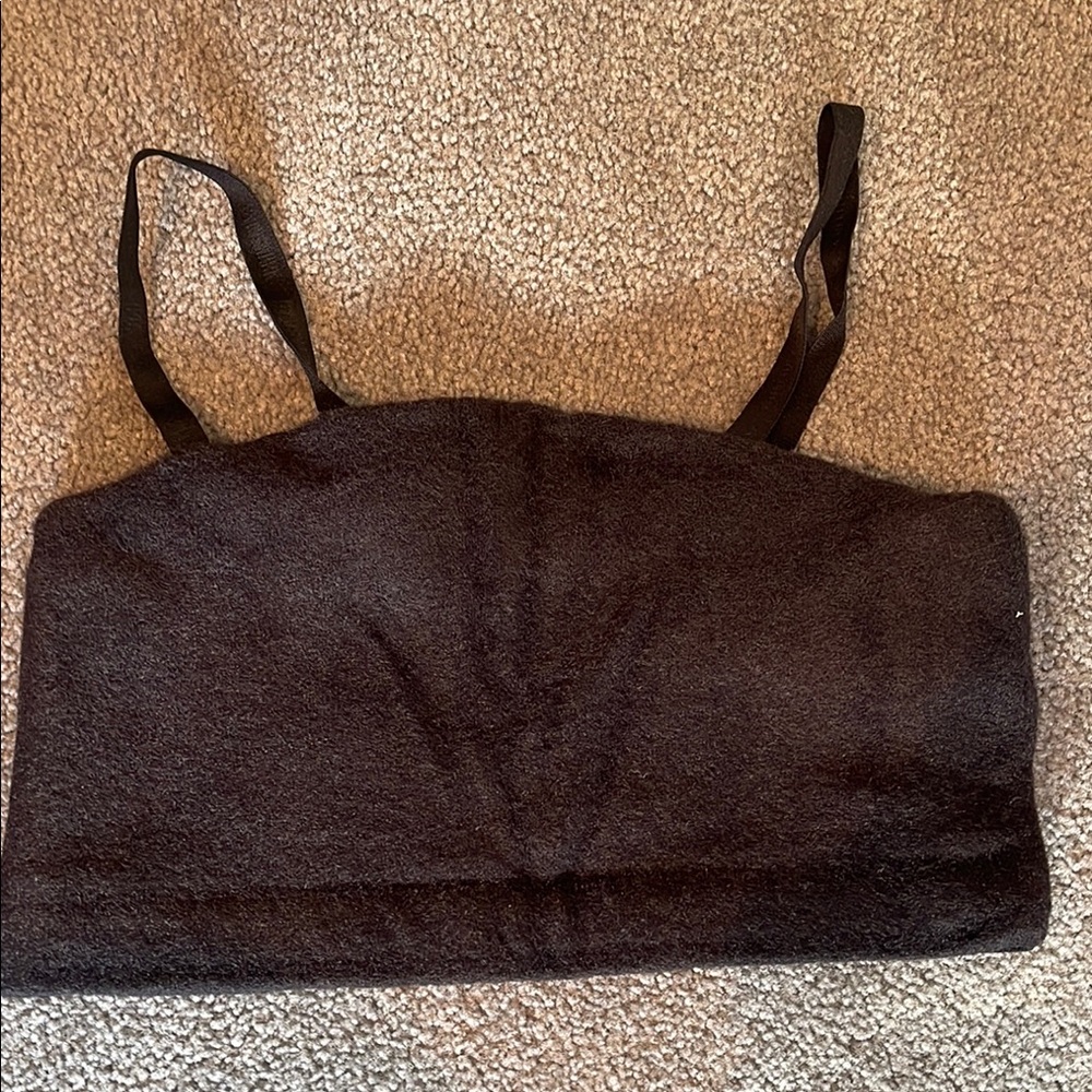 Gymshark Black Bandeau Whitney Simmons